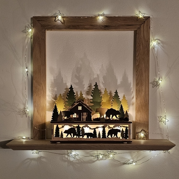 Mcm  design picture frame shelf - Picture 5 of 8